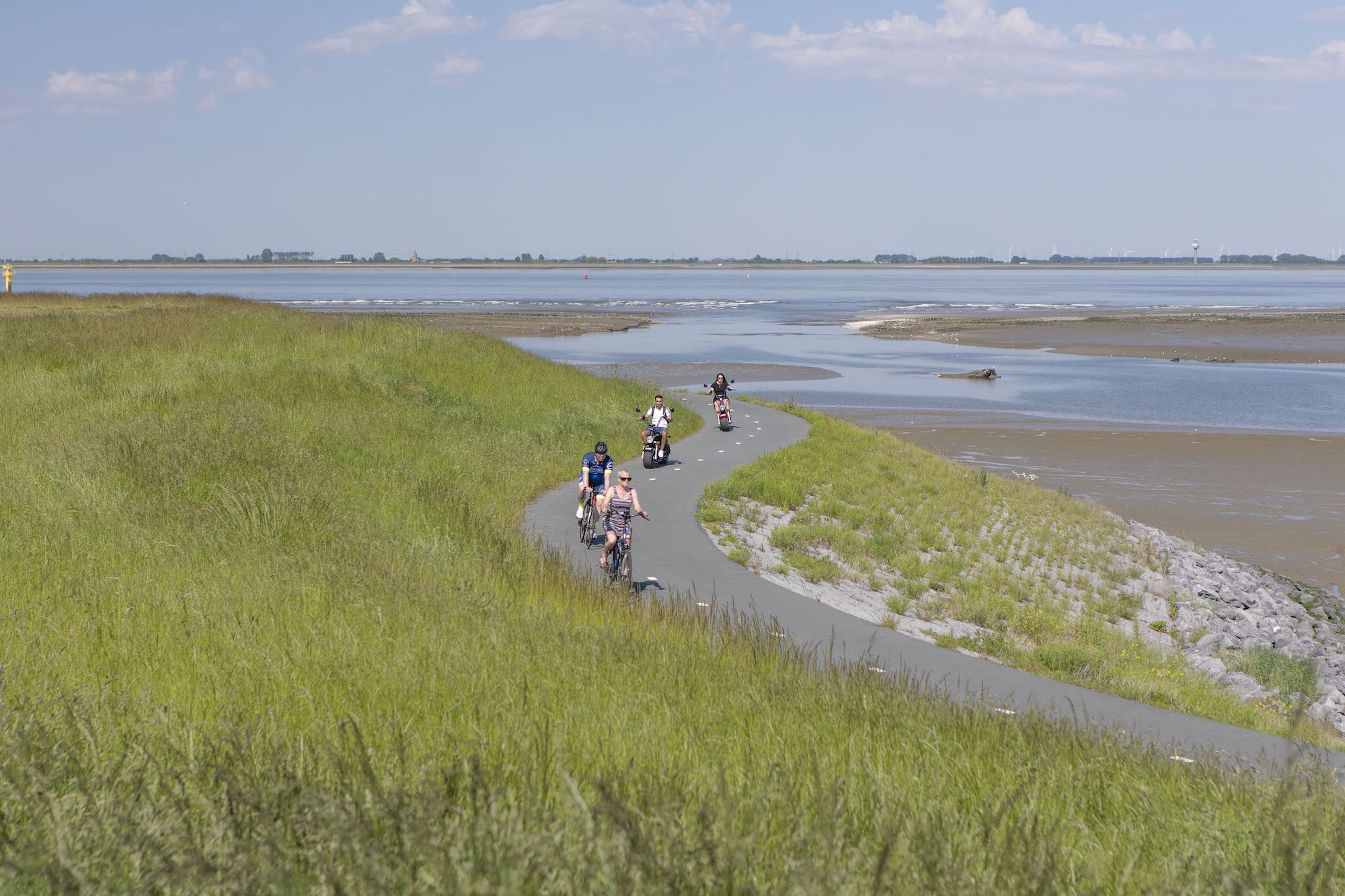Waterzande Fietsroute