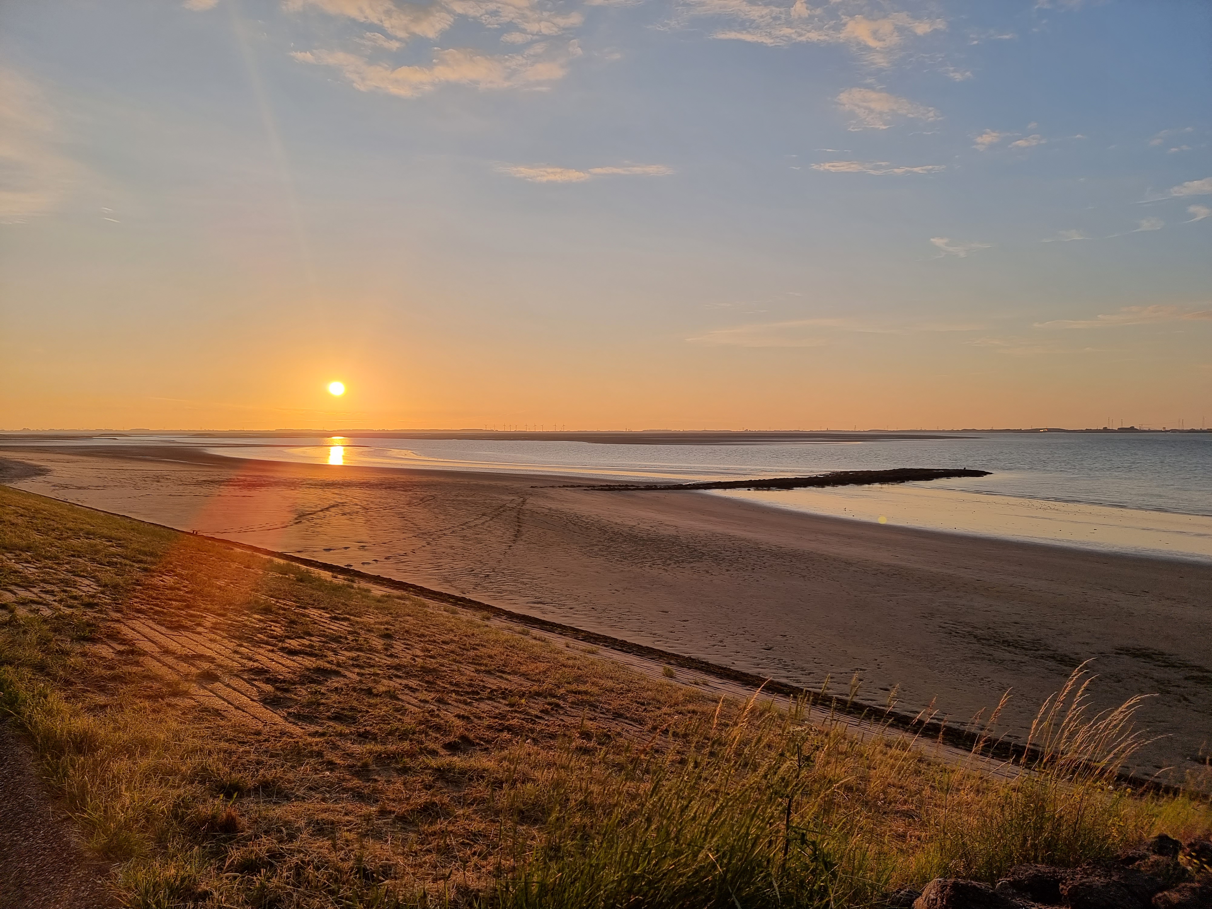 Le magnifique emplacement de Waterzande