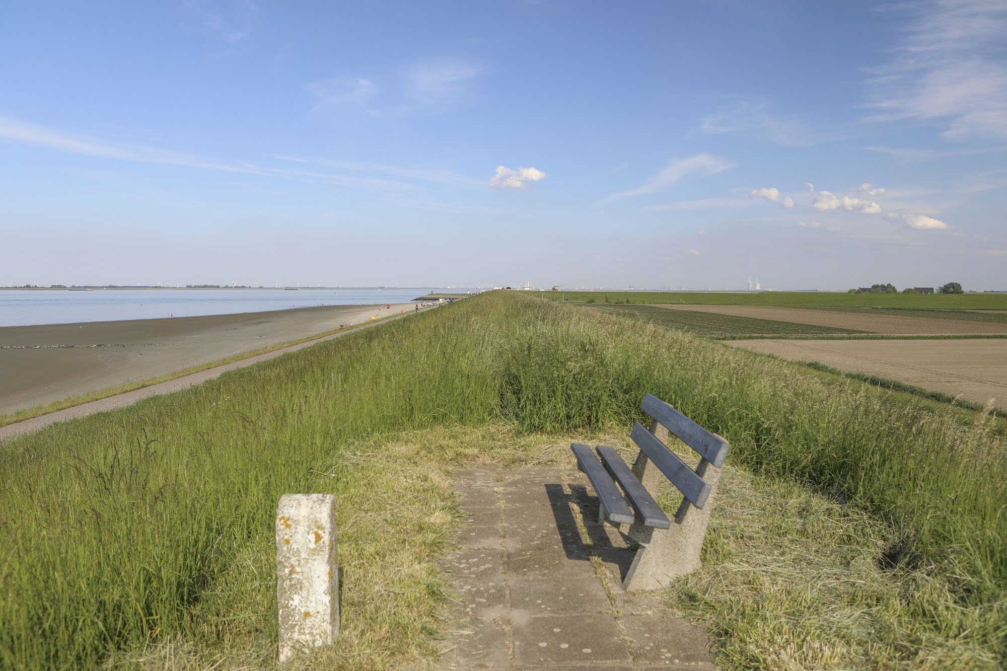 Waterzande Wandelen Bankje