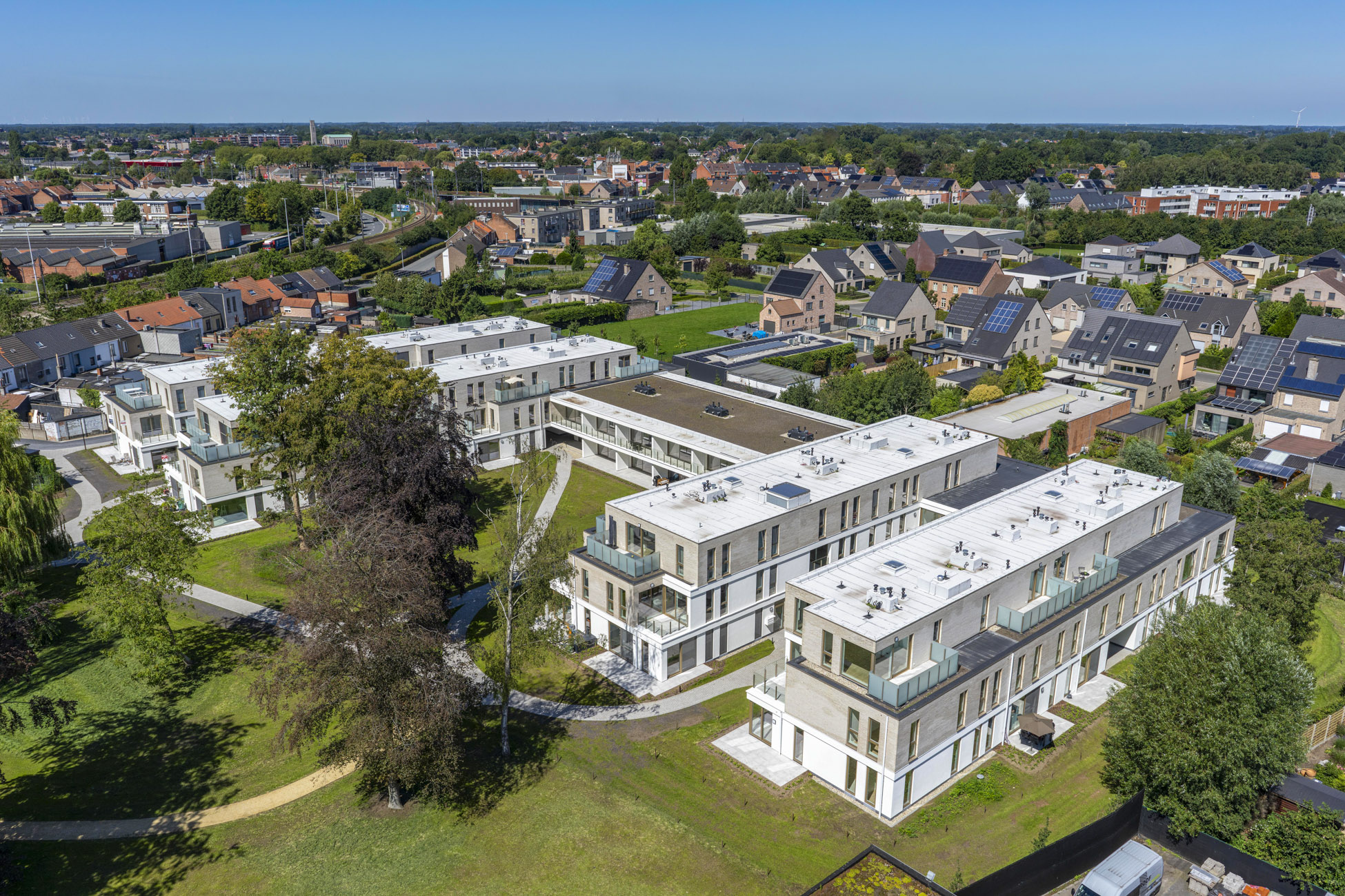 St-Niklaas Molendreef realisatie luchtfoto 4